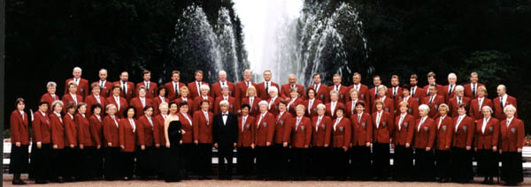 Der Hubertus-Chor im Kurpark Bad Lippspringe 1998